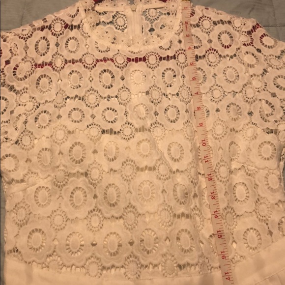 White Slit Dress Size M - Picture 7 of 8